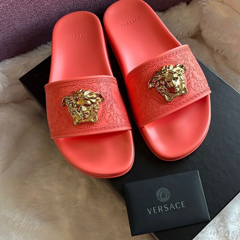 Ladies Versace slides 